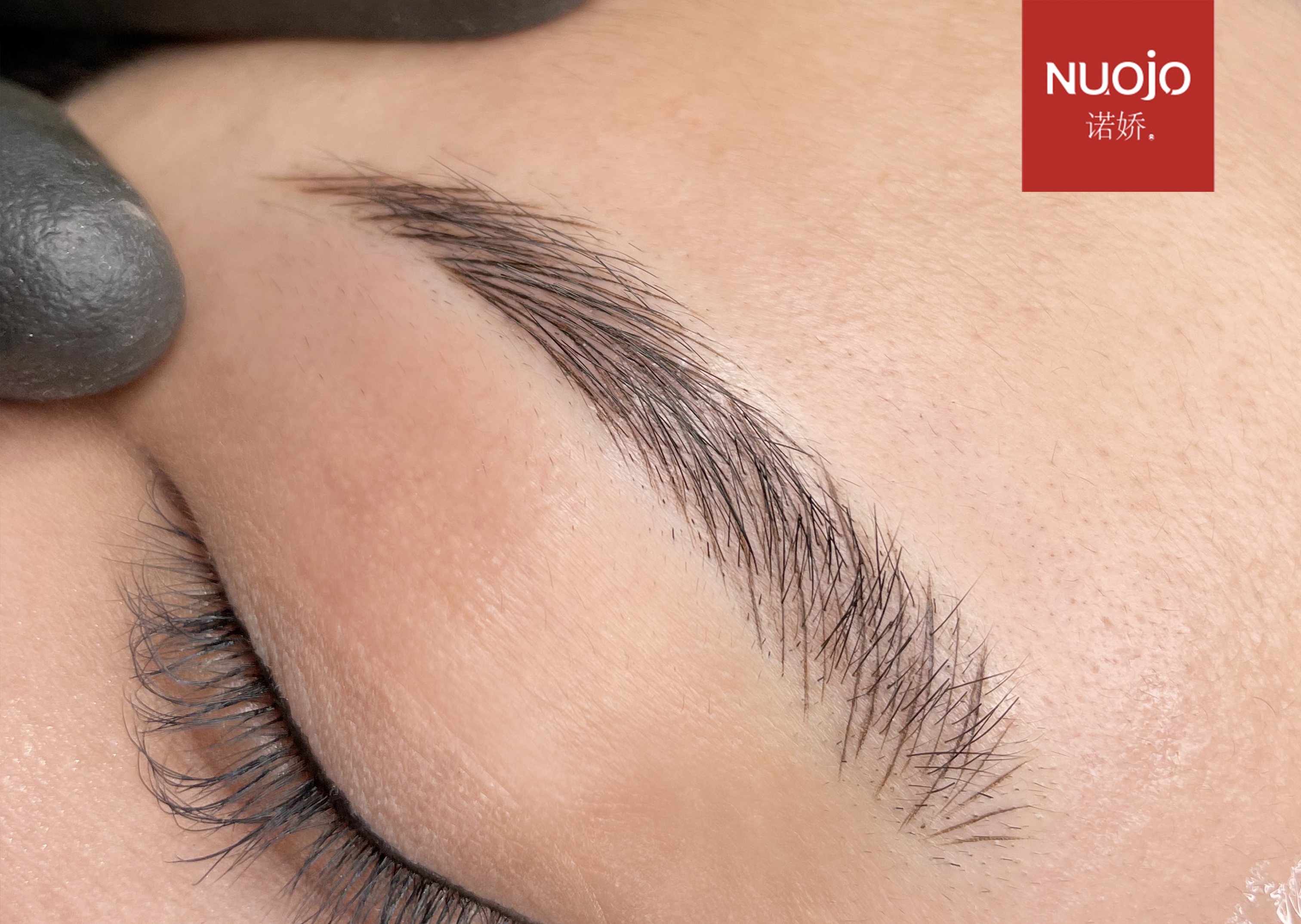 纹绣机器纹眉的技巧,小白学纹绣入门零基础机器纹眉