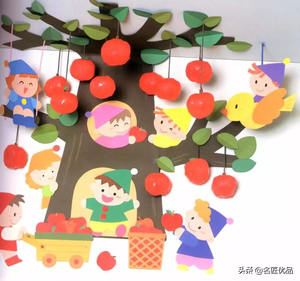 幼儿园创意墙面环创制作,幼儿园墙面创意环创设计图片