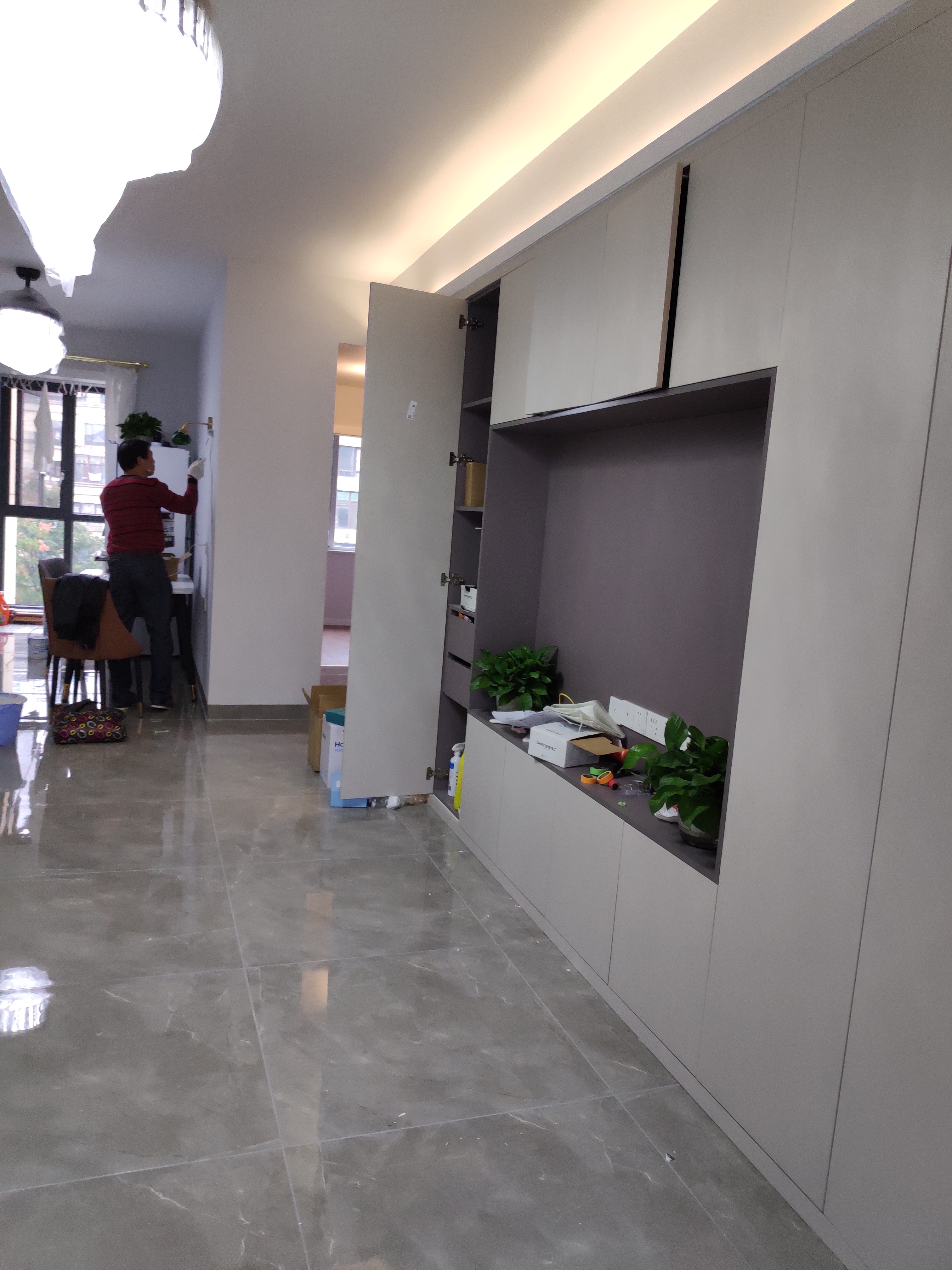 金地三千府别墅装修庭院实景,金地三千府装修设计案例效果图