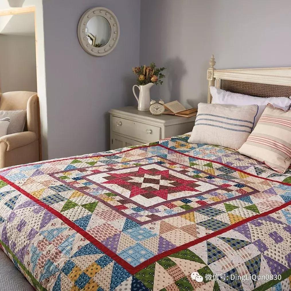 拼布三件套图片大全,拼布作品衣服