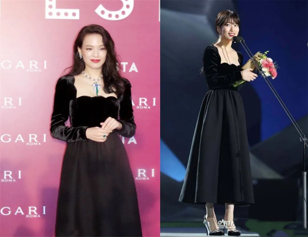 女星红毯撞衫,红毯女星难逃撞衫魔咒