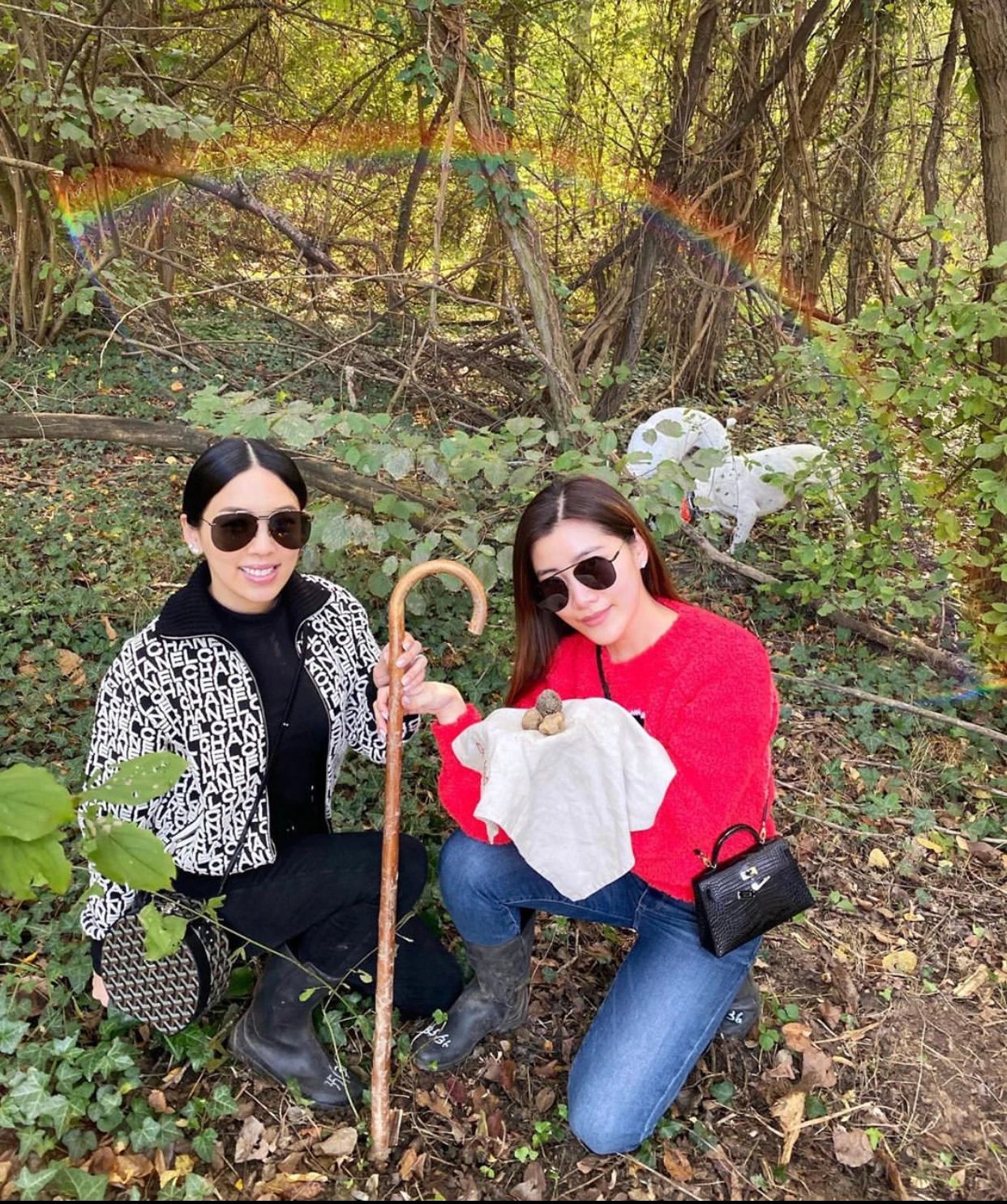 刘德华小姨子炫富上瘾？爱晒家中整墙名牌包，全身名牌堆砌太高调