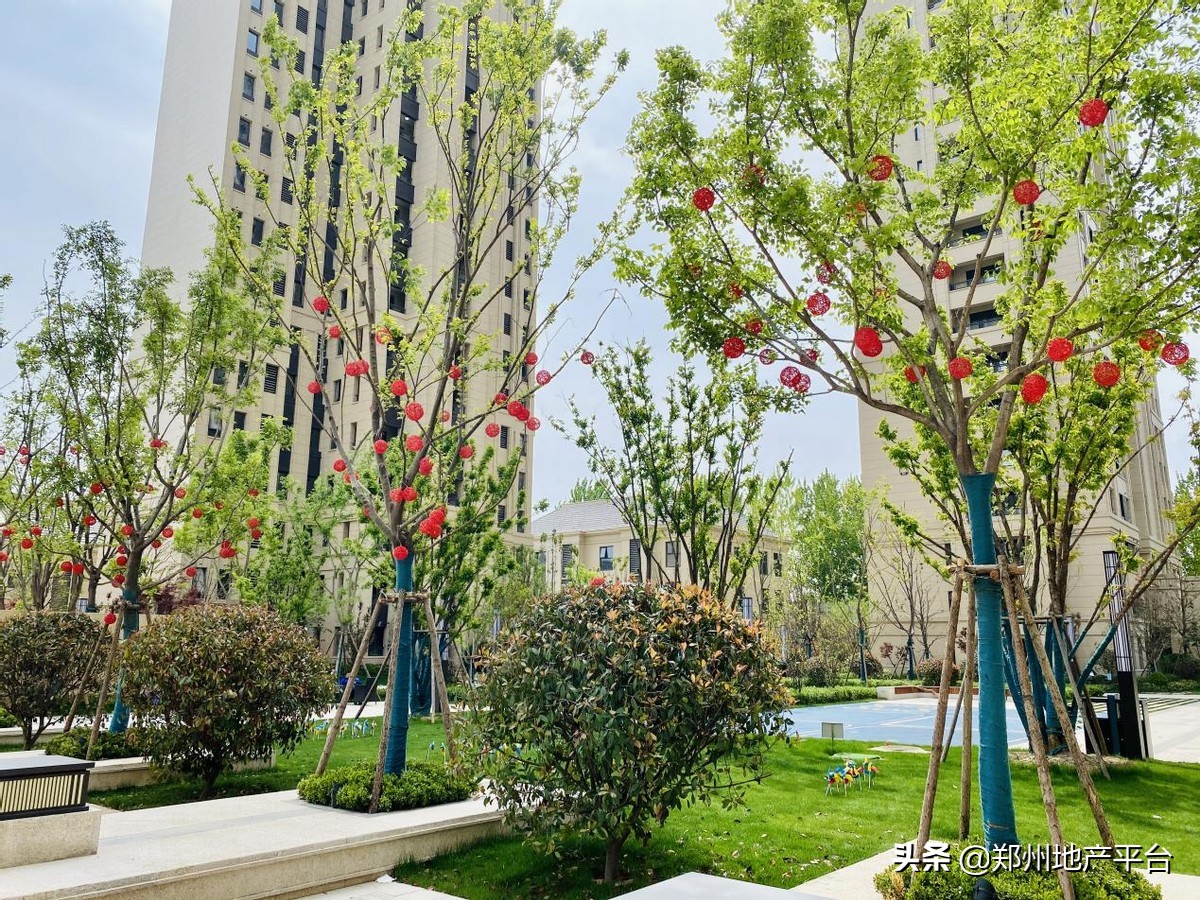 郑州锦艺金水湾二期布局,郑州锦艺金水湾二期实景图