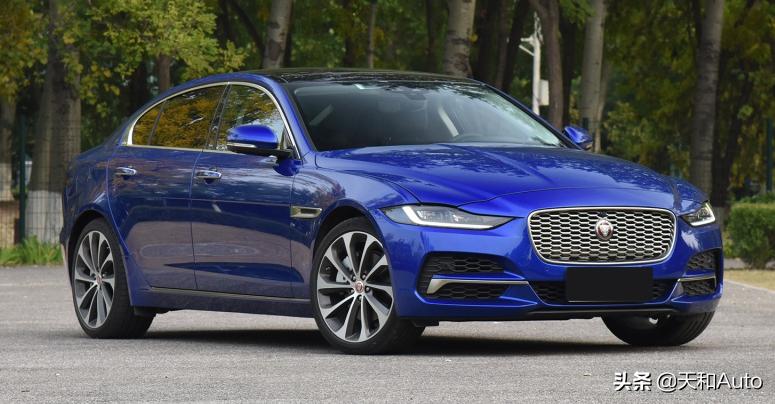 路试英伦礼遇捷豹xel,捷豹xel英伦绿夜晚效果