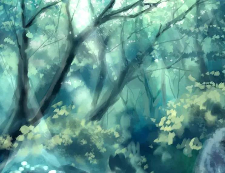 一组非常有意境的动画场景