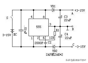 555定时器实际应用电路,555定时器有开关功能吗