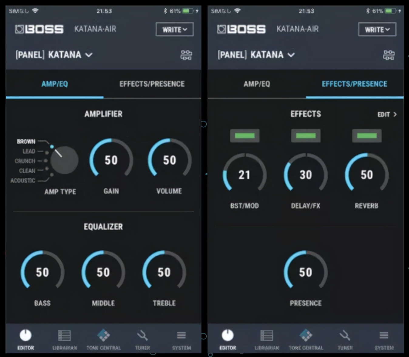 bosskatana50mk2电吉他音响,bosskatana吉他音箱