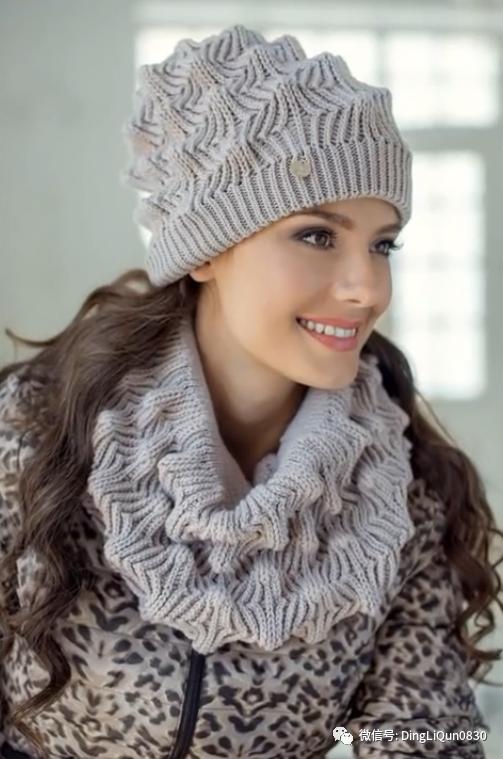 针织洋气气质帽子,针织帽子创意爆款