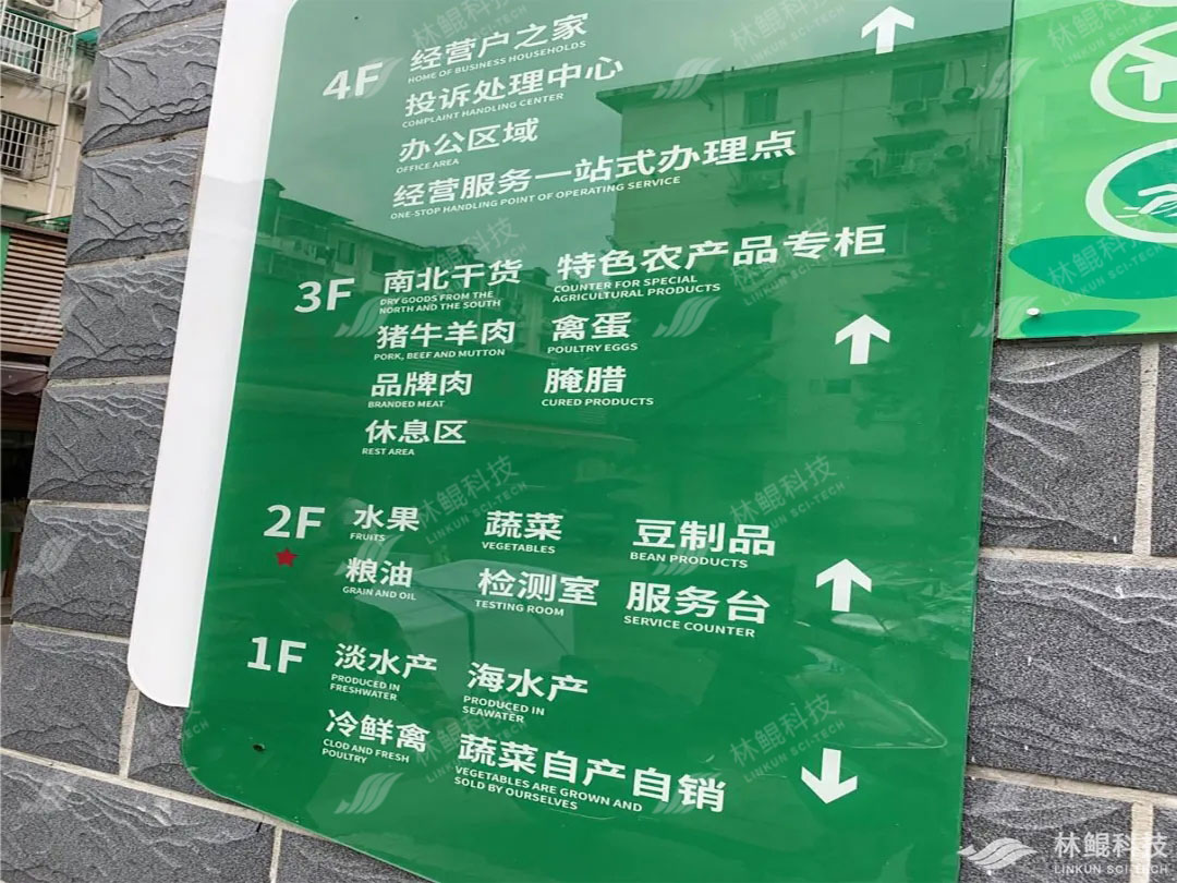 昆明农贸市场五化改造项目,林鲲智慧农贸市场