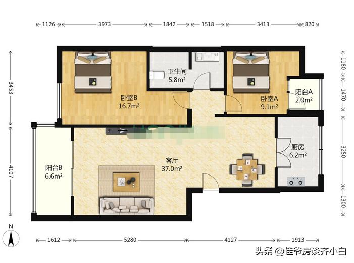 北京五环内50平小户型,北京350万全款买两居选哪合适