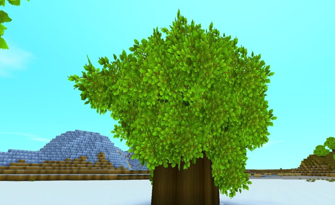 迷你世界的树木怎么处理,迷你世界所有树木