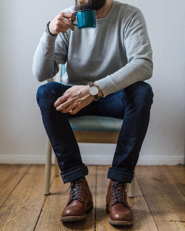 男生牛仔夹克小众高级,男生牛仔夹克高腰