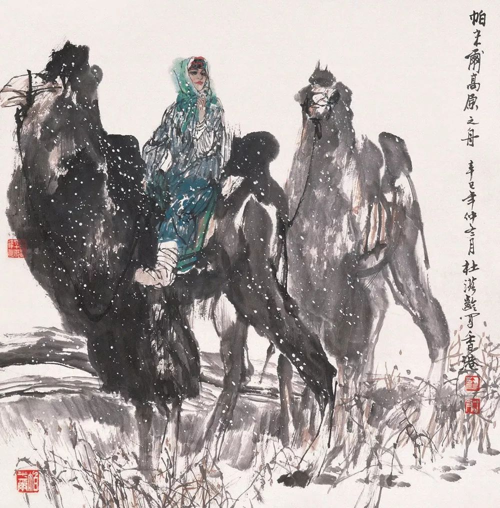 他从一个普通的美术编辑，到成就斐然的专业画家