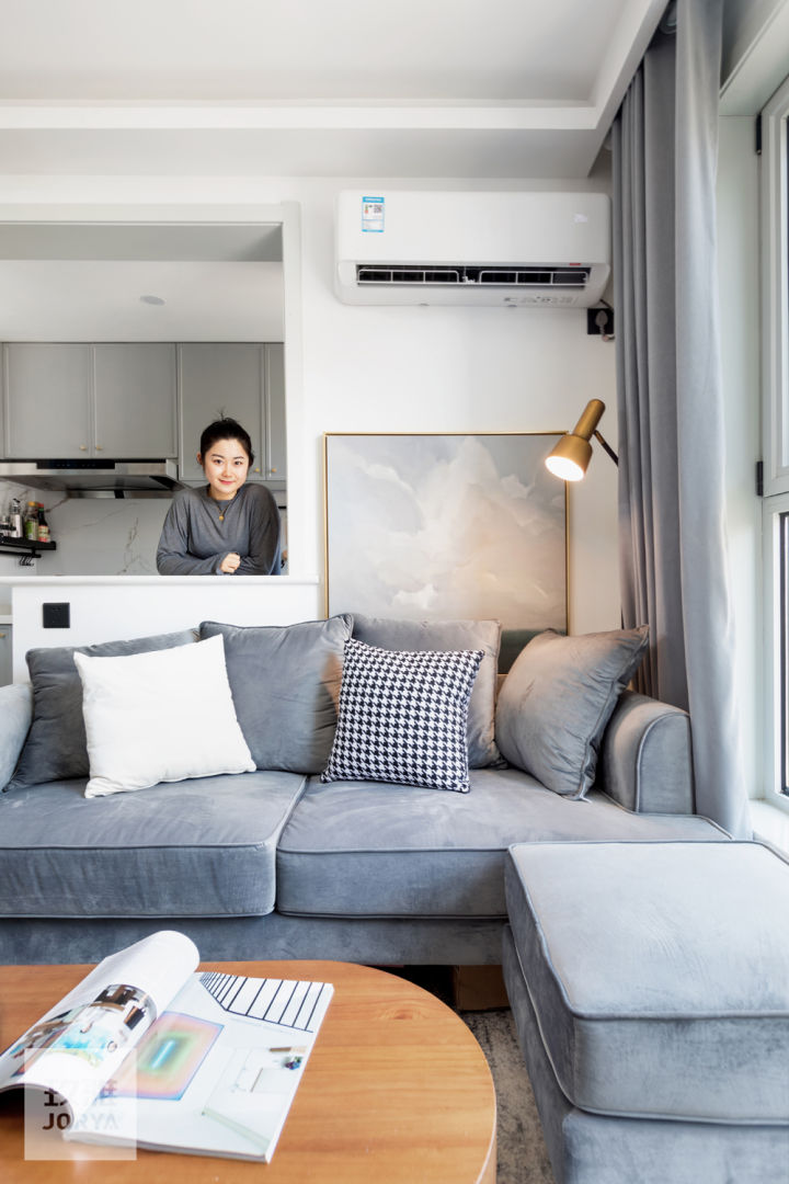 业主把家里收拾的井井有条,美女收拾家干净卫生