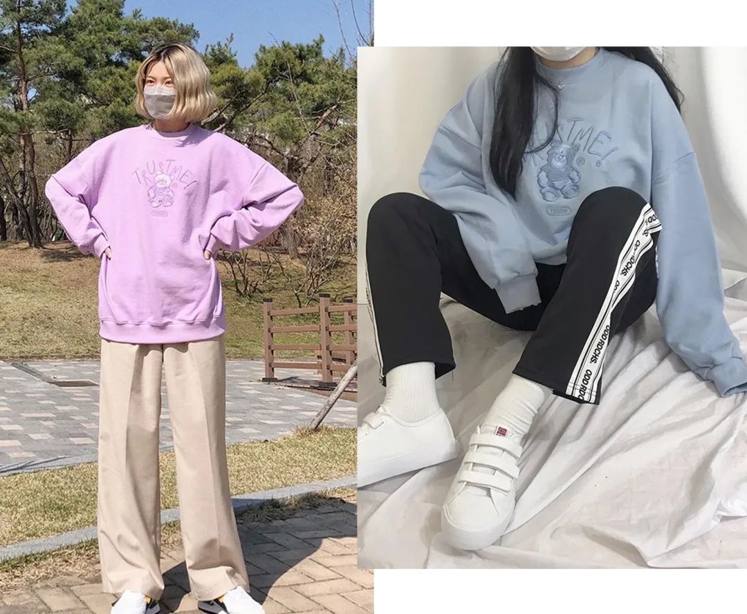 超好看的韩国原单卫衣,平价韩系卫衣推荐