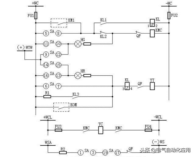 电气高压二次回路看图口诀,电工高压二次回路图纸讲解大全图