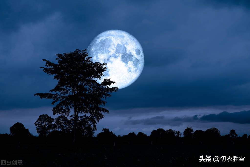 描写中秋圆月的诗词全文,关于中秋圆月的诗和词语