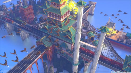 我的世界造铁轨机器,我的世界造火车路