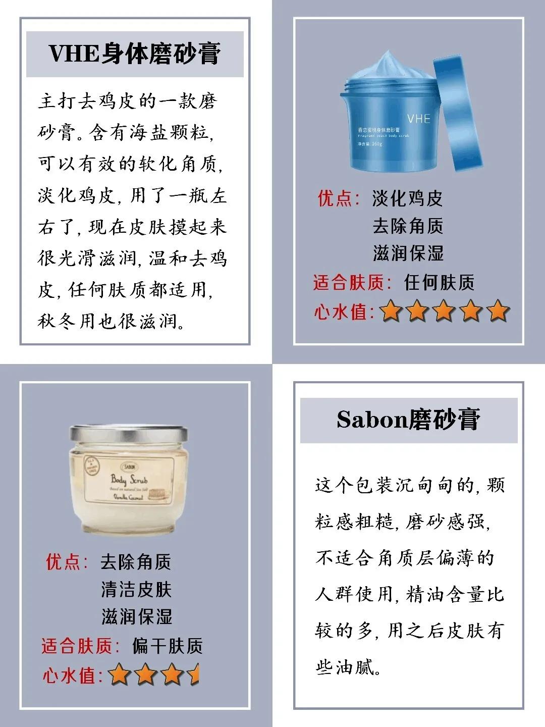 身体磨砂膏哪款好用美白效果好,身体磨砂膏美白保湿测评