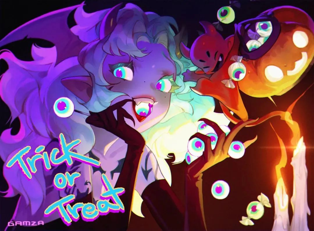 LEEMK,GAMZA/贯彻爱与真实的邪恶|插画分享