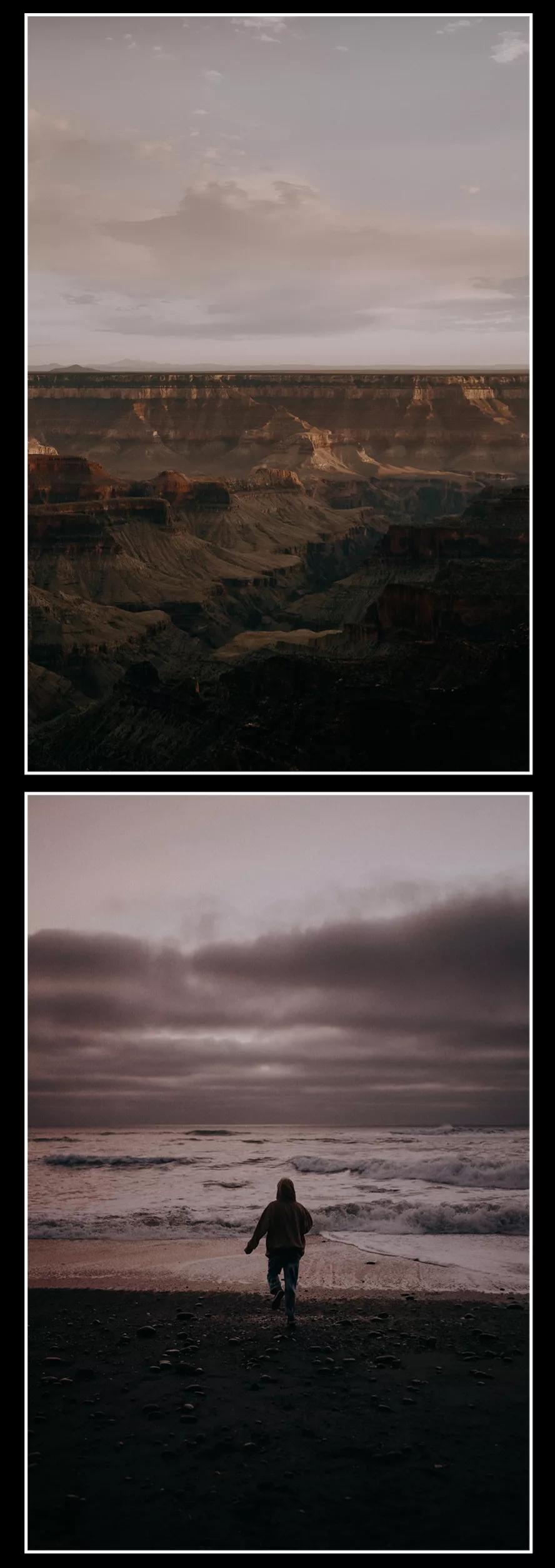 落日余晖光影斑驳,夕阳西下暮色斑驳