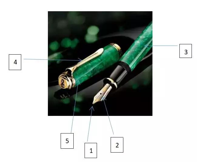 8090年代的古董钢笔,英国19世纪古董钢笔