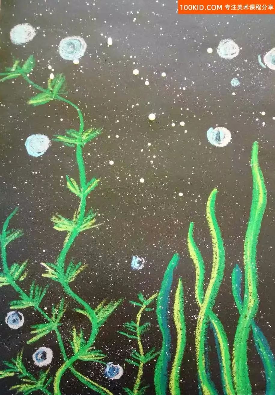 热带鱼怎么画线描图文,彩铅画观赏鱼