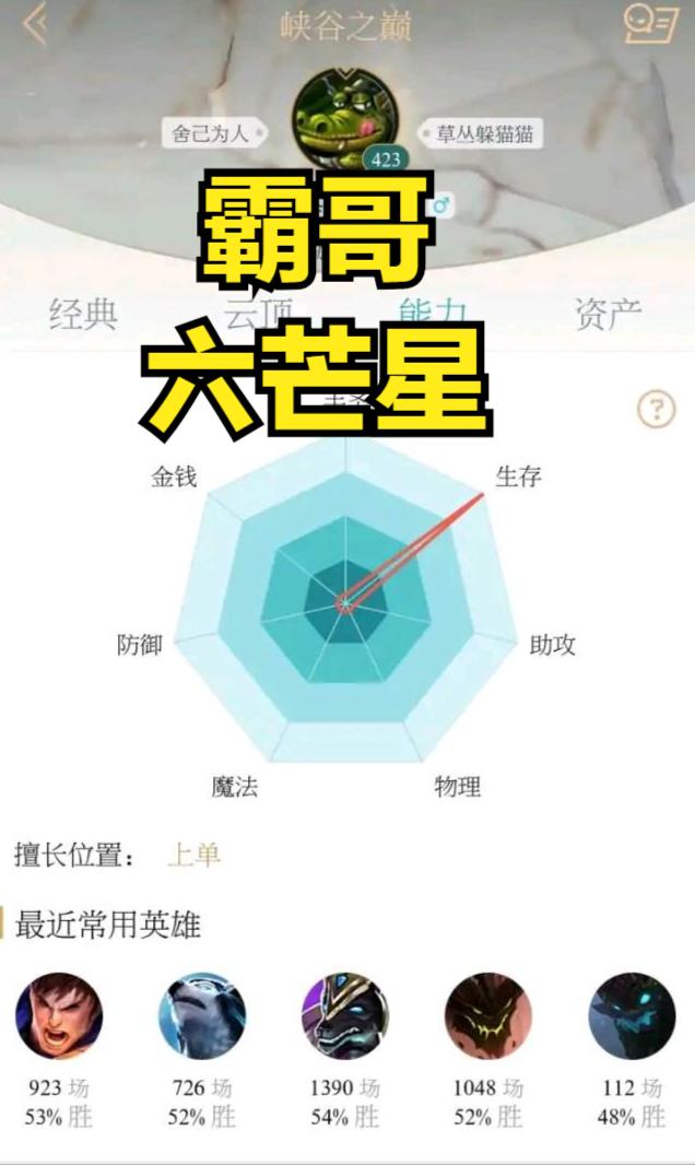 lol霸哥打法,lol霸哥大招补兵