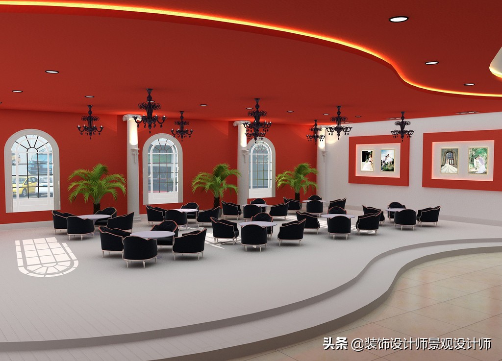 儿童影楼摄影实景布置,婚纱影楼设计功能分区