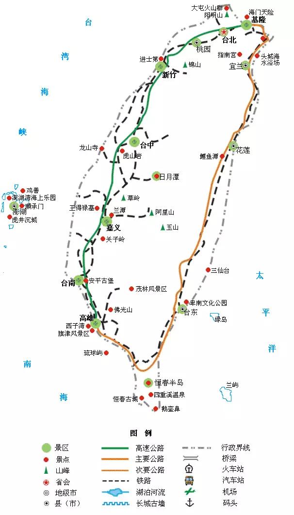全国各地旅游地图超级攻略,全国旅游地图自驾游