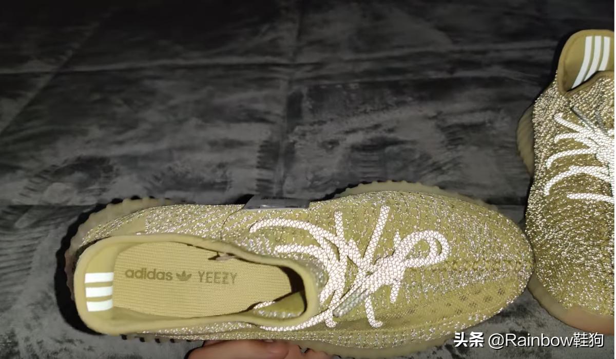 yeezy350天使美洲限定测评,yeezy350欧洲限定和尾灯什么区别