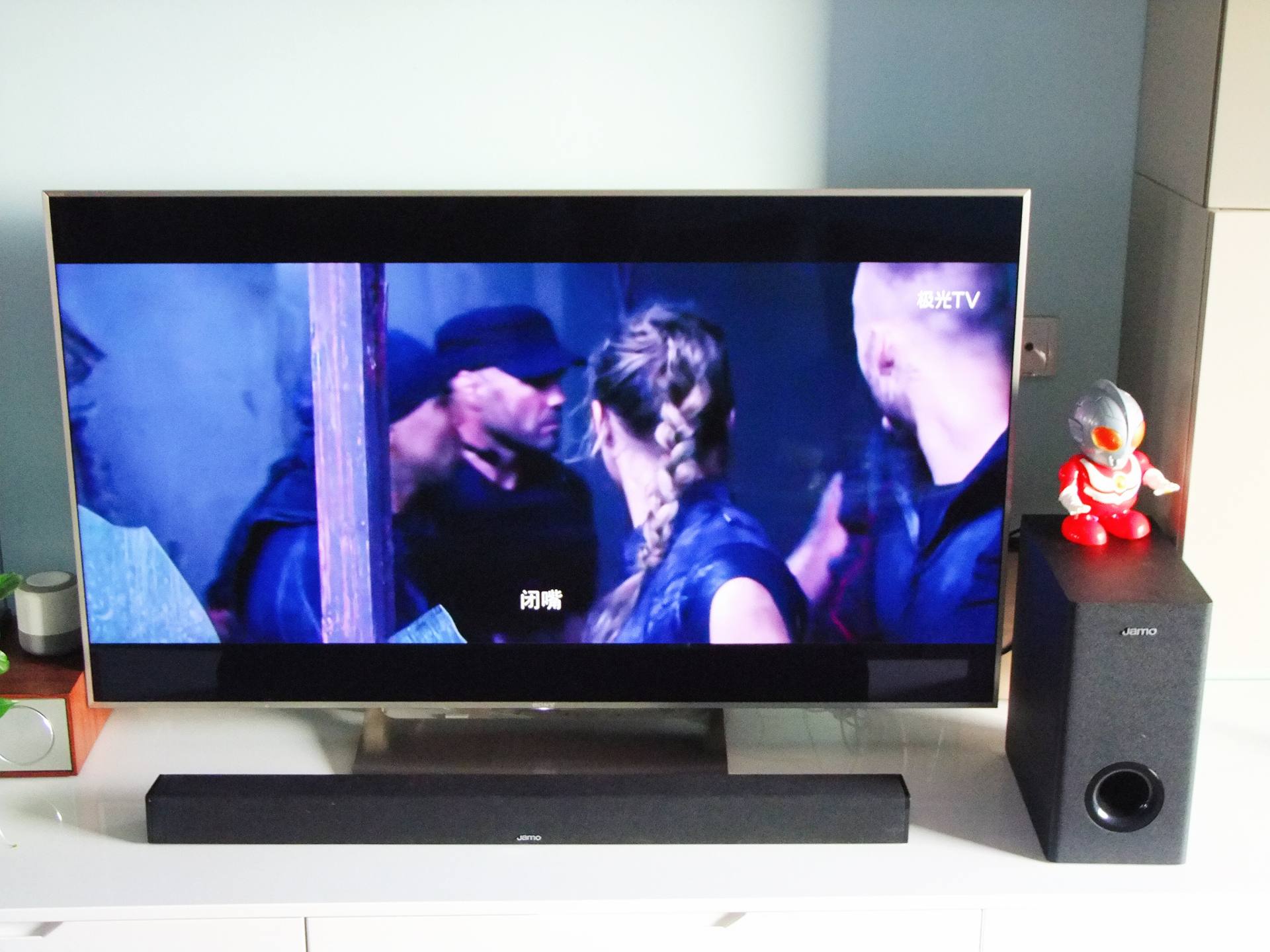 电视音效差怎么办,电视回音壁音响JBL