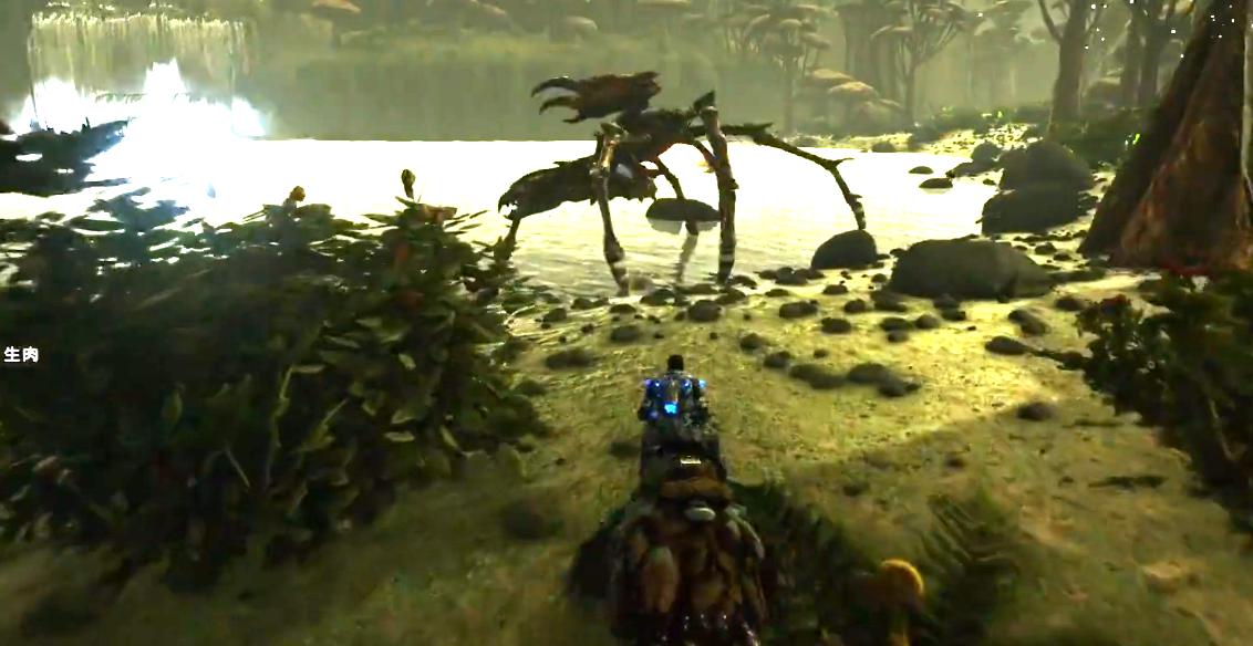 被夹住了就无论如何都不会放手,玩《方舟生存进化》须小心巨蟹怪