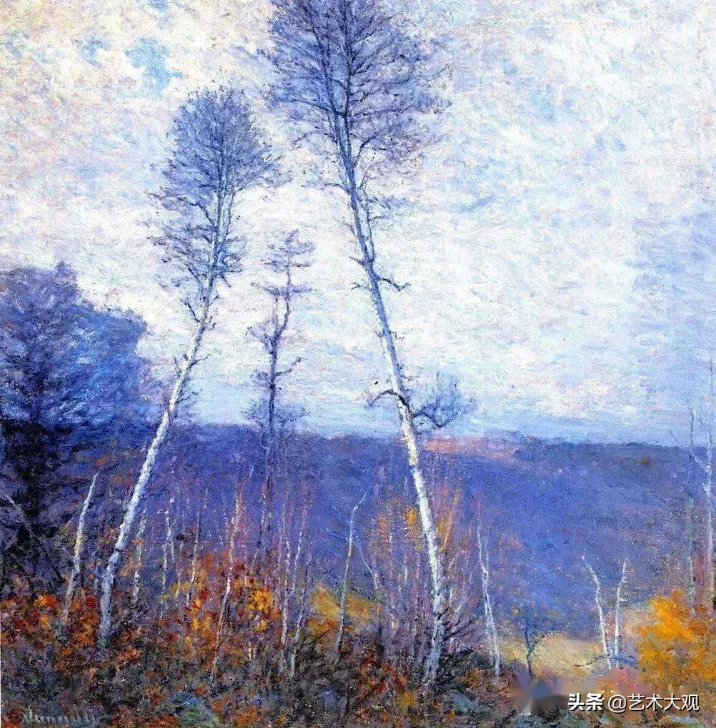 外国油画风景图片大全,外国胡子哥风景油画合集