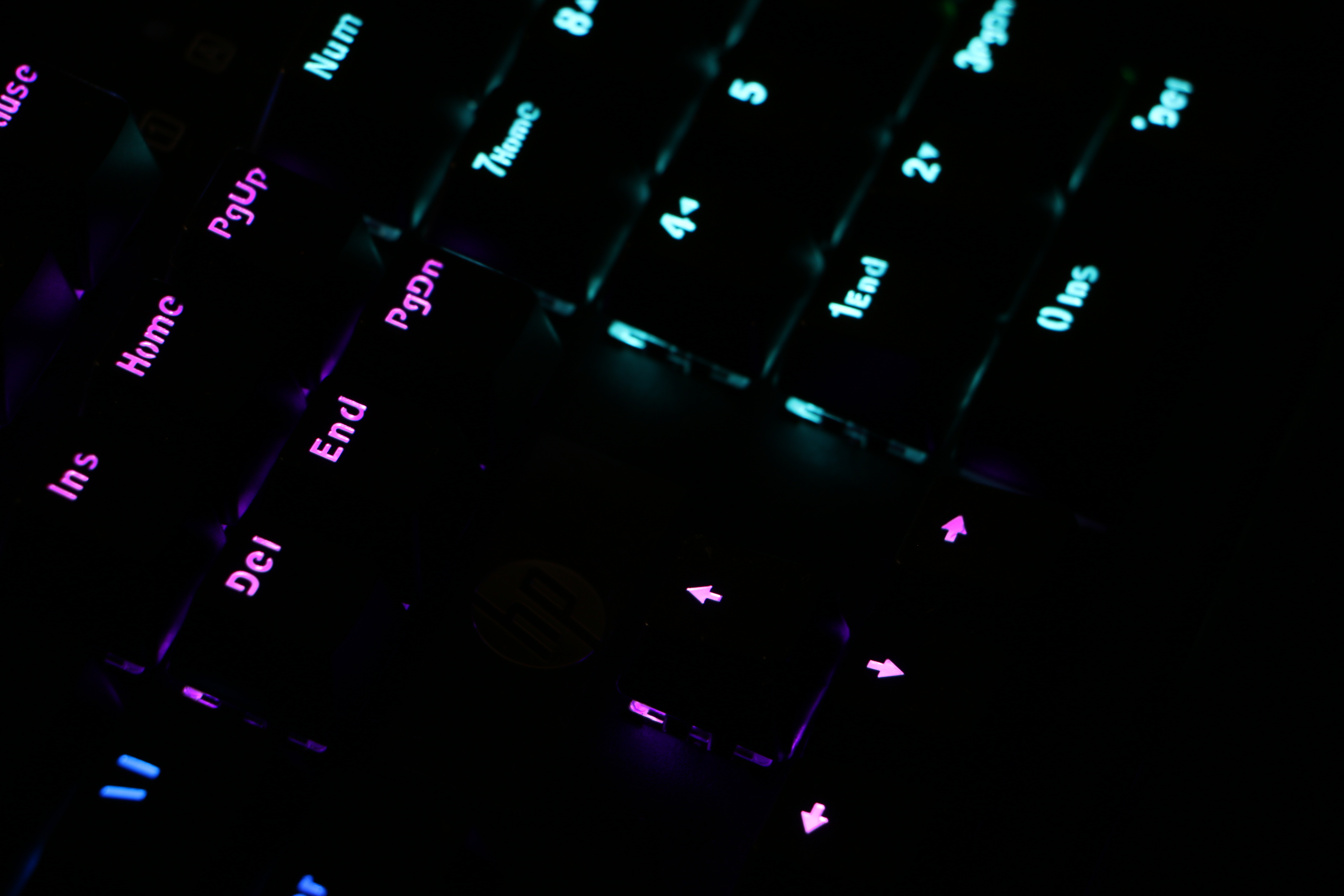 惠普机械键盘只亮方向键,惠普朋克机械键盘评测