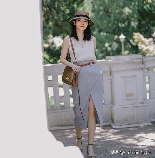 三木半身裙新款春秋,三木大码冬显瘦不规则毛呢半身裙