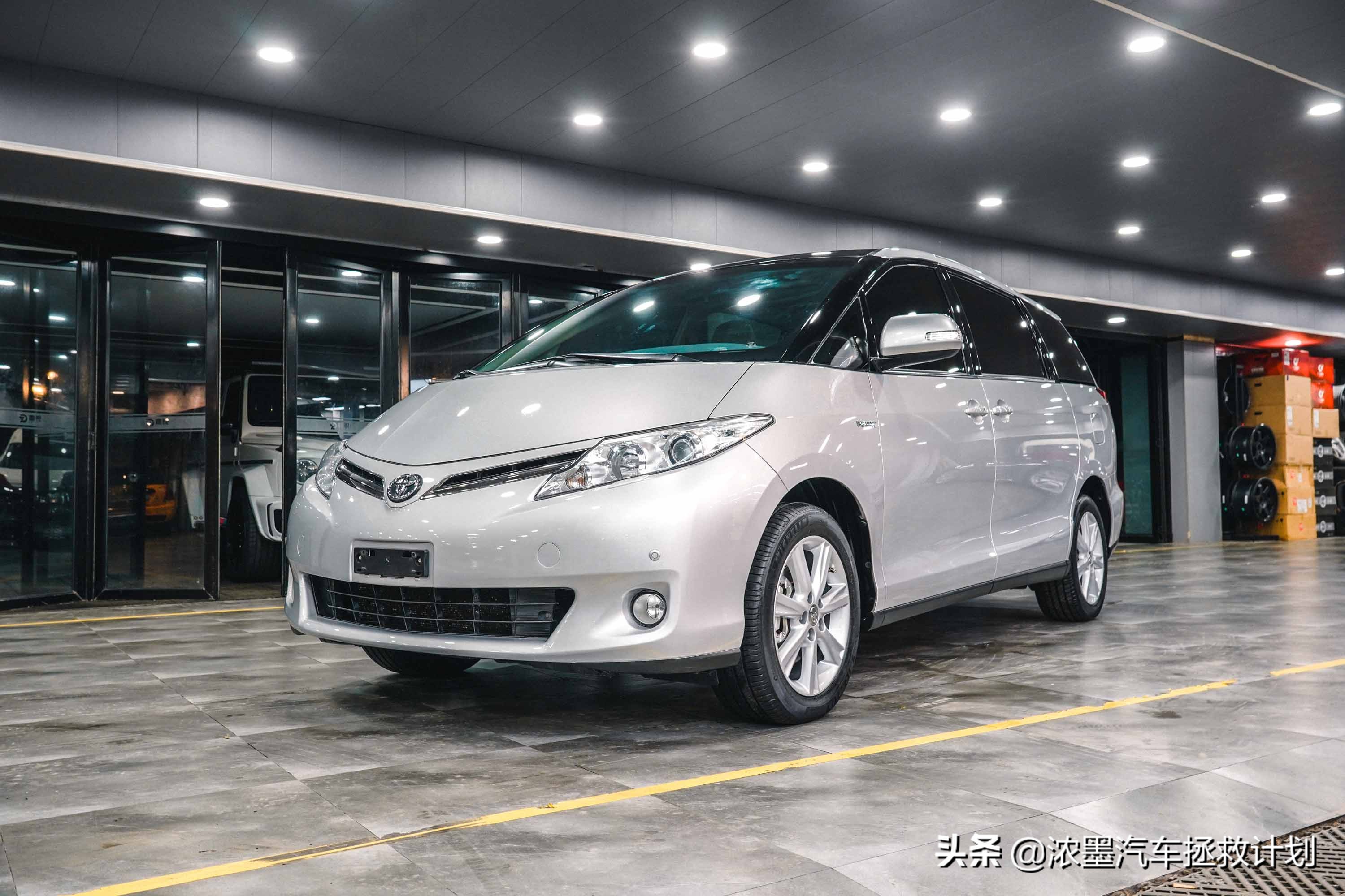 翻新整备修复丰田第一代普瑞维亚,一代情怀丰田普瑞维亚