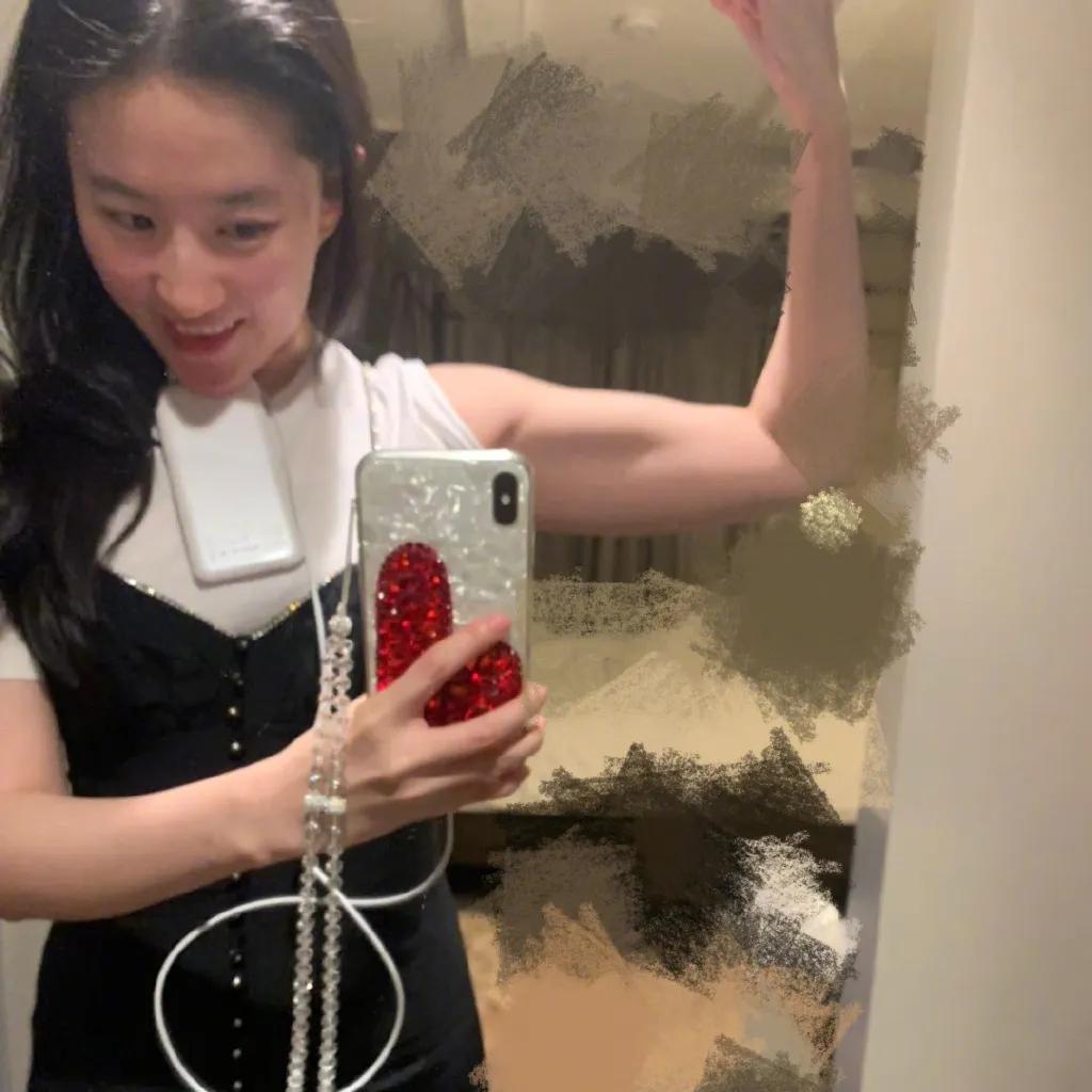 赵丽颖肌肉线条,赵丽颖的肌肉