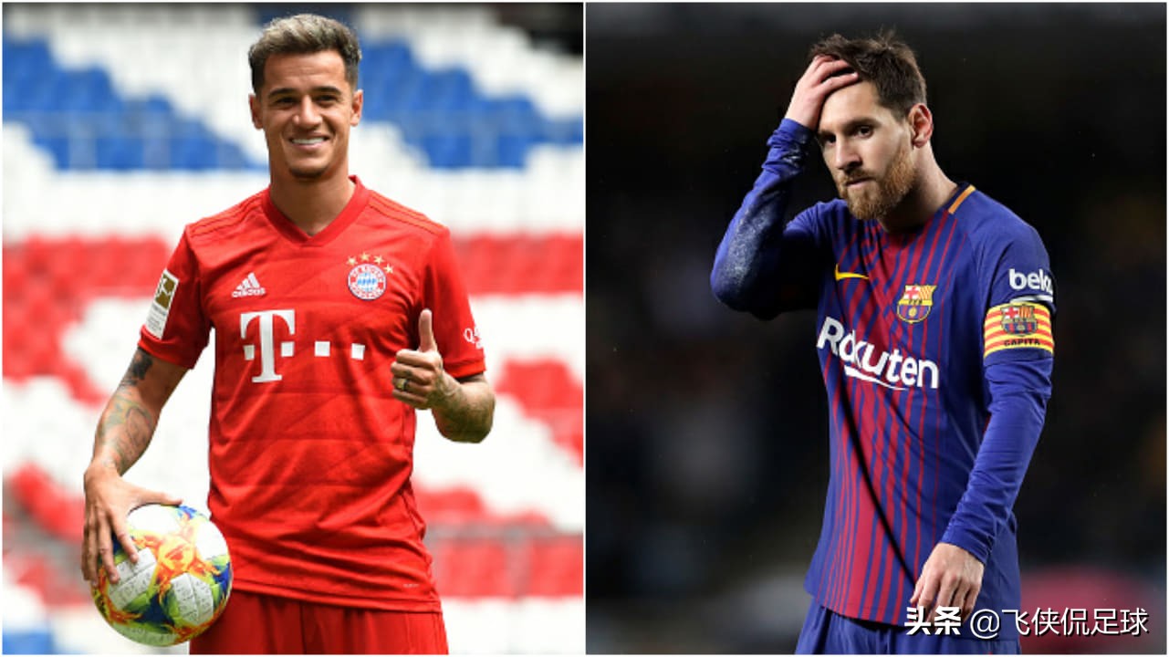 里瓦尔多和库蒂尼奥,前巴萨队员梅西