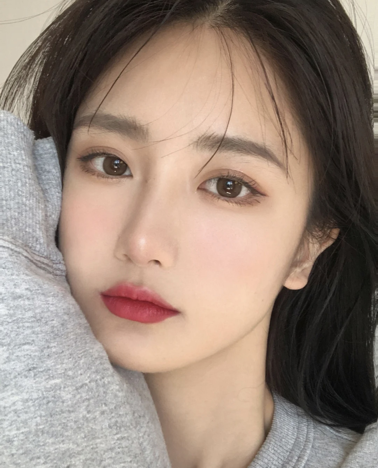 90年代港风复古妆容画法,又纯又欲妆容