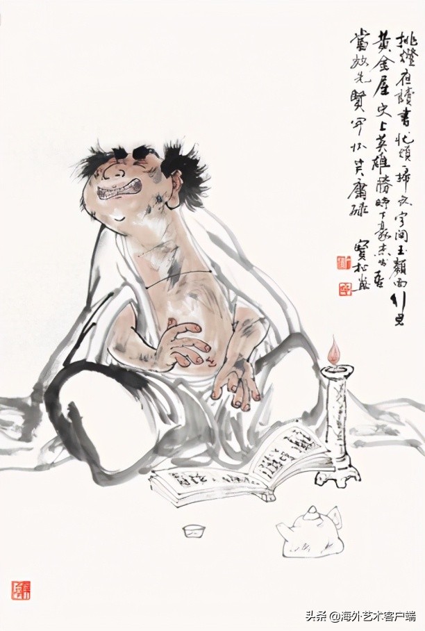 画家宝松,宝松作品