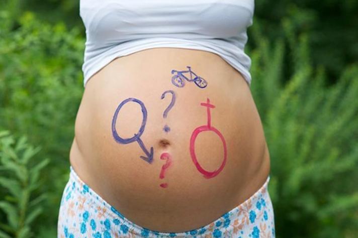 孕中期前壁上怀的肚型,怀孕下怀和上怀的肚子怎么看