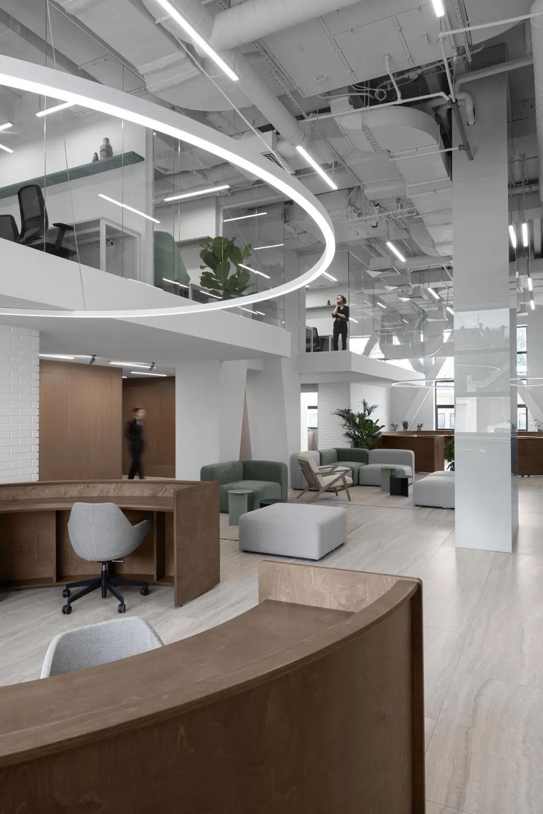 个性化高端办公空间设计200平方米,新型商业办公空间设计表现方法