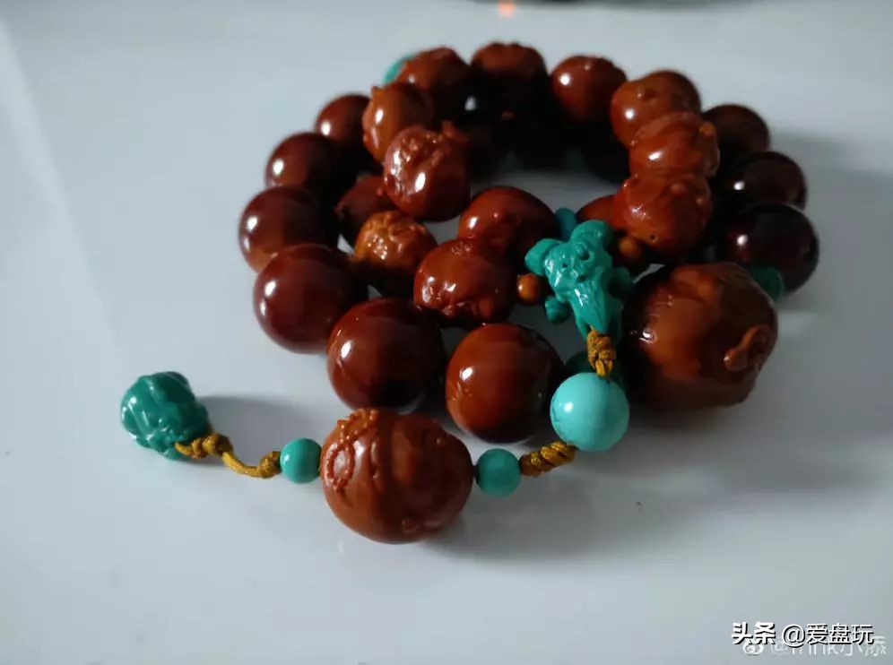 强迫症凤眼菩提,玉化星月盘玩后的效果