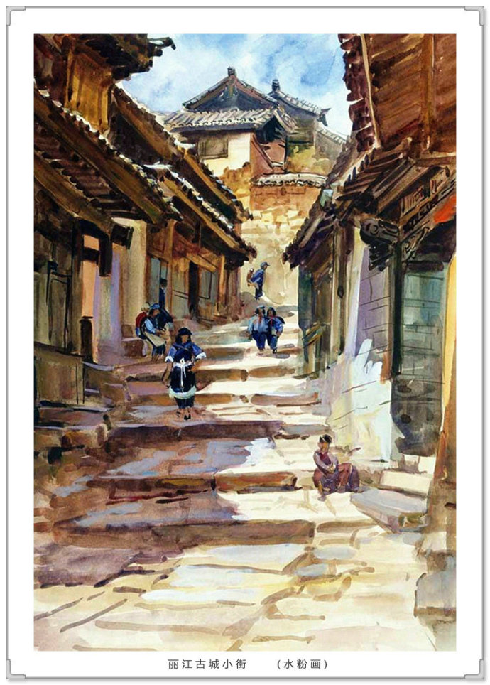 宫廷油画复古写真,高级灰风景油画写生作品