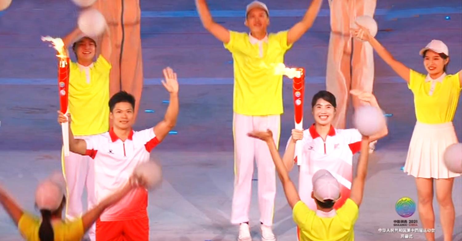 张嘉译闫妮全运会开幕式,十四届全运会开幕式闫妮张嘉译