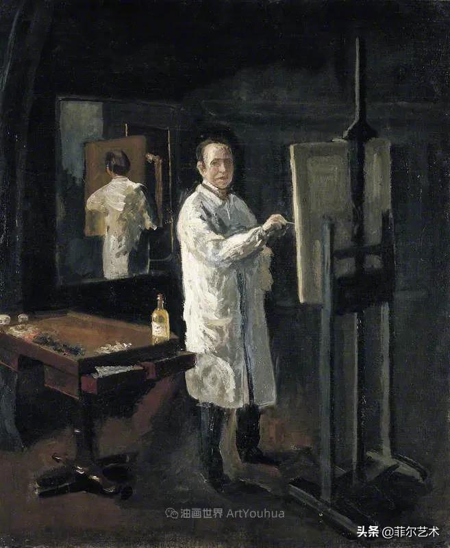 爱尔兰画家的风景油画欣赏,胡安米罗油画作品欣赏