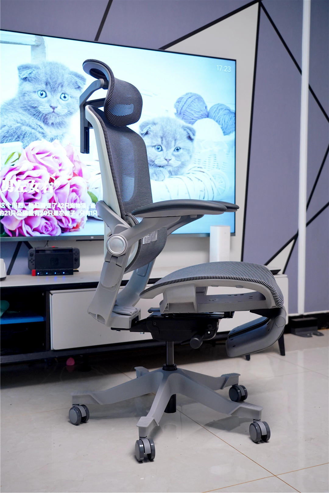 缓解疲劳，降低久坐危害，请选择网易严选3D悬挂腰靠人体工学转椅