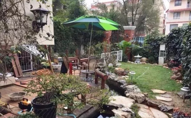 小院锦鲤鱼池建造全过程,自己建造庭院锦鲤鱼池