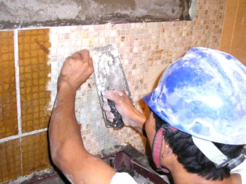 游泳池马赛克铺贴方法视频,马赛克正确铺贴方法图解